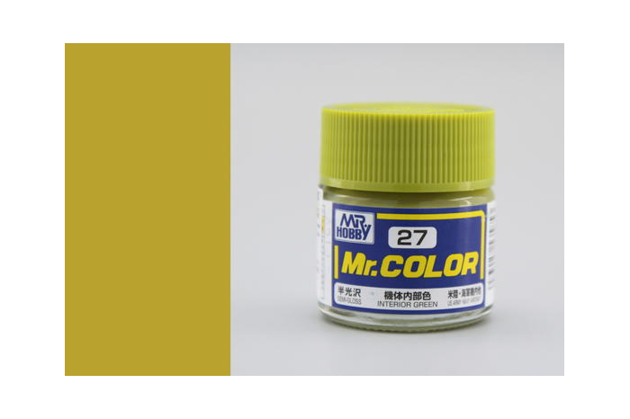 Mr. Color - C027 - interiérová zelená (Interior Green)
