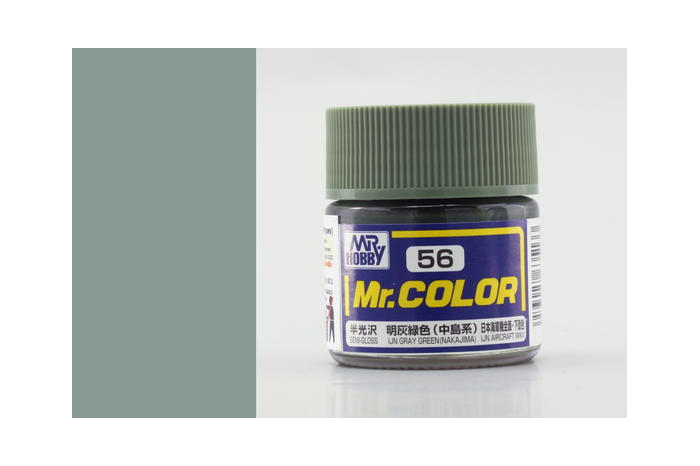 Mr. Color - C056: IJN šedo zelená (Gray Green) - Nakajima