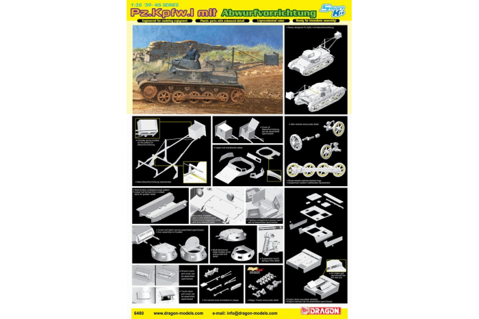 Pz. Kpfw. I AUSF.B LADUNGSLEGER (1:35) - 6480