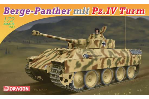 Berge-Panther mit aufgesetztem Pz.Kpfw.IV Turm als Befehlspanzer (1:72) - 7508