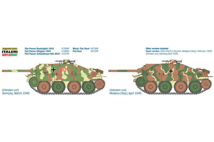 Model Kit tank 6531 - JAGDPANZER 38(t) HETZER (1:35)