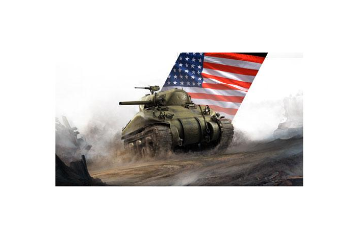 Model Kit World of Tanks 56503 - M4 Sherman (1:56)