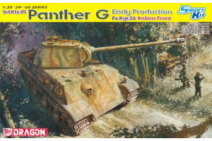 Model Kit tank 6267 - PANTHER G EARLY PRODUCTION PZ.RGT.26 ITALIAN FRONT (1:35)