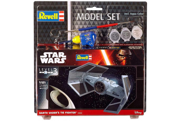 ModelSet SW 63602 - Darth Vader's TIE Figh (1:121)