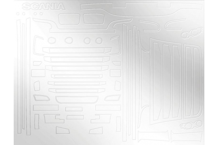 Model Kit truck 3882 - SCANIA R560 V8 HIGHLINE "RED GRIFFIN" (1:24)