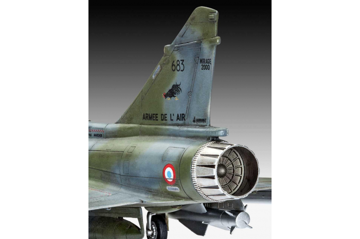 Plastic ModelKit letadlo 04893 - Mirage 2000D (1:72)