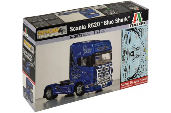 Italeri - SCANIA R620 BLUE SHARK (1:24) - 3873 - MJ