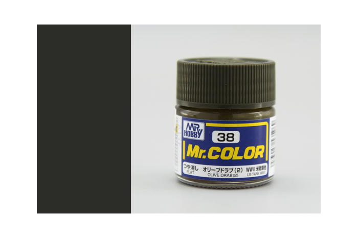 Mr. Color - C038: Olivová (2) (Olive drab 2)