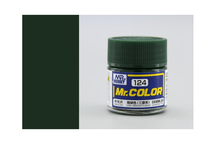 Mr. Color - C124: Tmavě zelená Mitsubishi (Dark Green Mitsubishi)