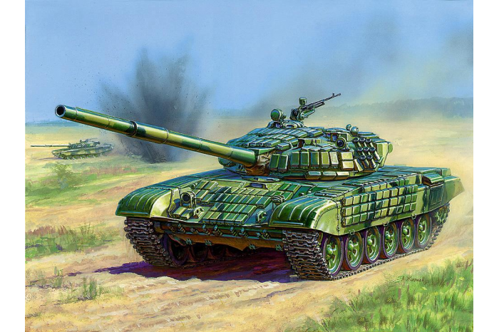 Model Kit tank 3551 - T-72B ERA (1:35)