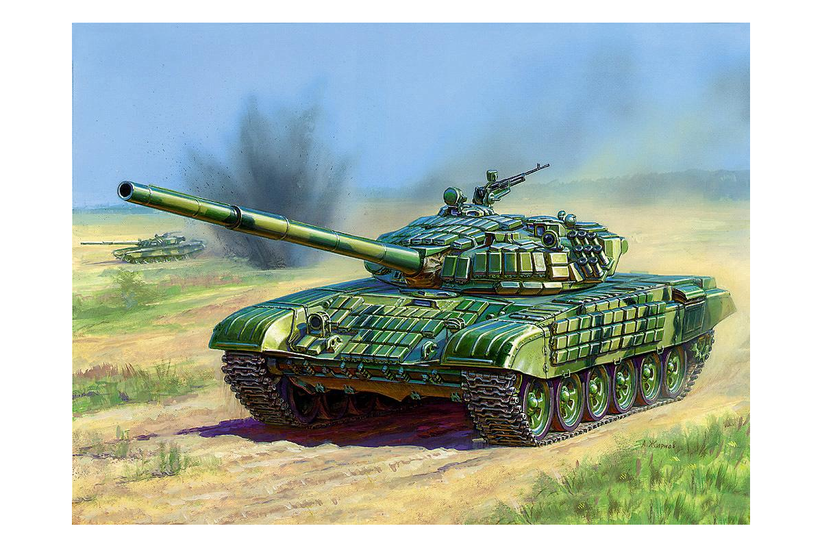 Zvezda T 72b Era 1 35 3551 Mj Modely Cz