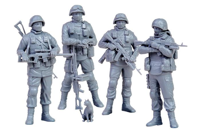 Model Kit figurky 3665 - Modern Russian Infantry (1:35)