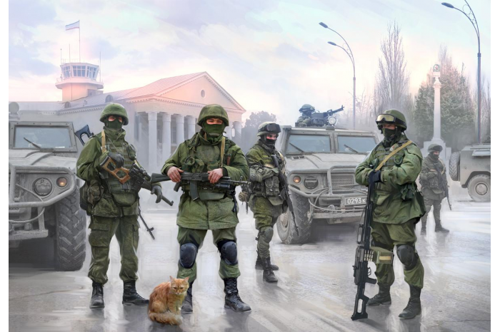 Model Kit figurky 3665 - Modern Russian Infantry (1:35)