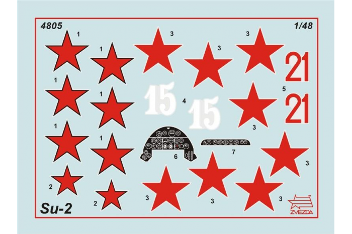 Model Kit letadlo 4805 - SU-2 Soviet Light Bomber (1:48)