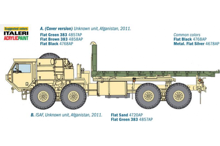 Model Kit military 6525 - M1120 HEMTT LOAD HANDL.SYSTEM (1:35)