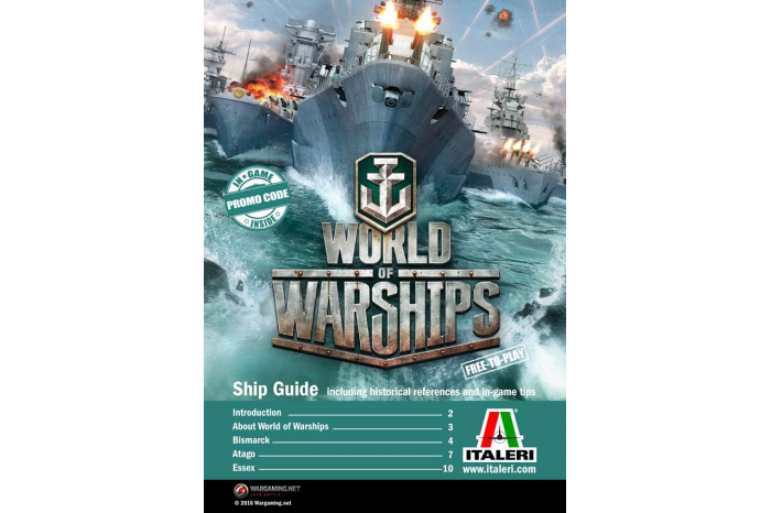 Model Kit World of Warships 46502 - IJN ATAGO (1:700)