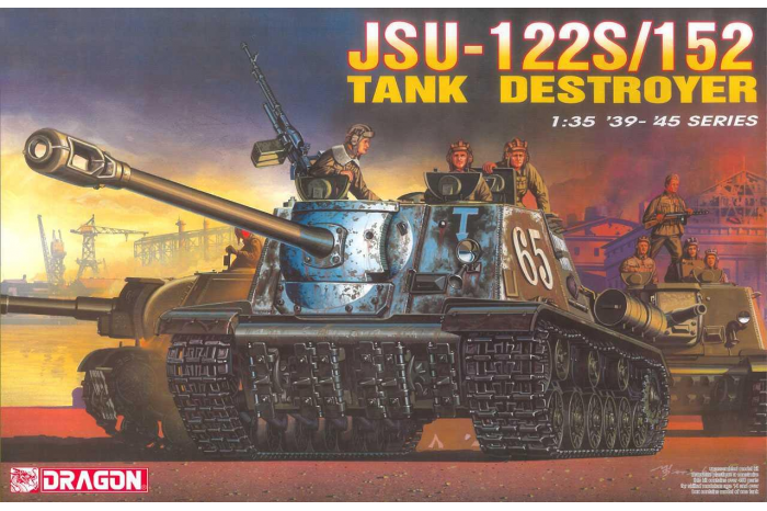 Model Kit military 6047 - JSU 122S/152 Tank Destroyer (1:35)
