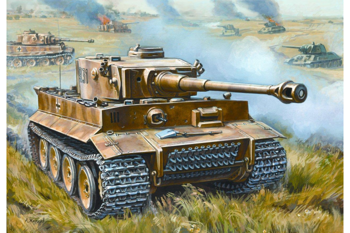 Snap Kit tank 5002 - Tiger I (1:72)