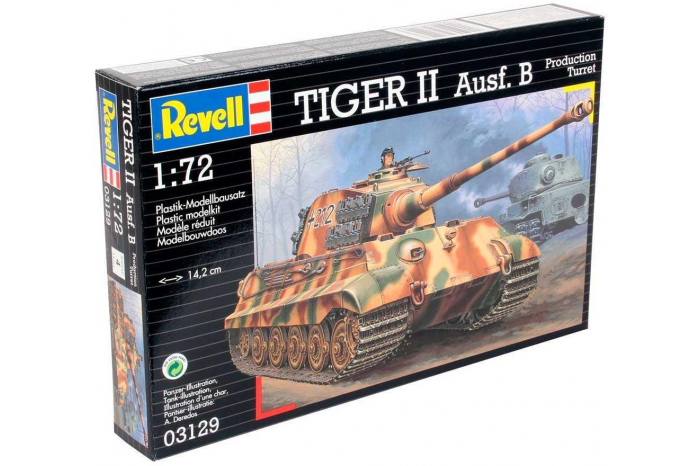 Plastic ModelKit tank 03129 - Tiger II Ausf. B (1:72)