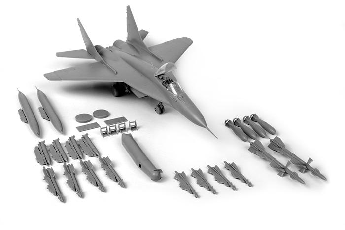 Model Kit letadlo 7278 - MiG-29C (9-13) (1:72)
