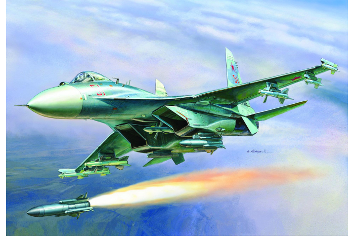 Model Kit letadlo 7295 - SU-27SM (1:72)