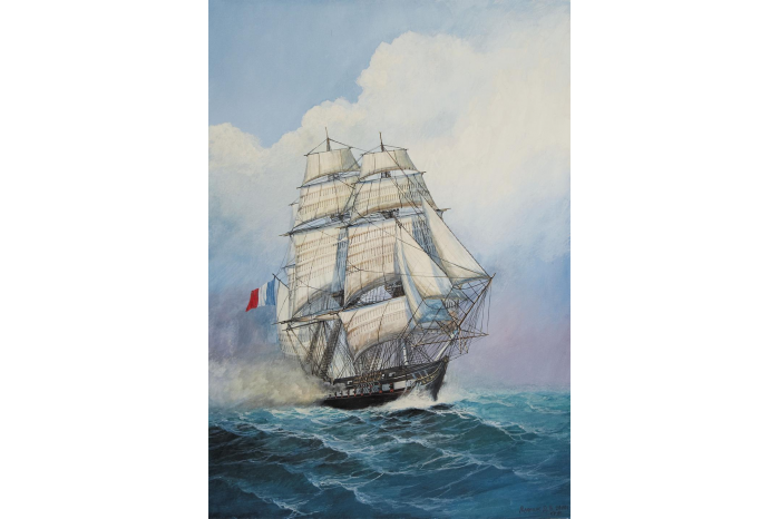 Model Kit loď 9034 - French Frigate "Acheron" (1:200)