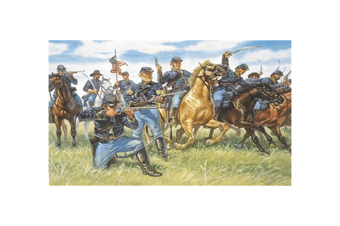 Model Kit figurky 6013 - UNION CAVALRY (AMERICAN CIVIL WAR) (1:72)