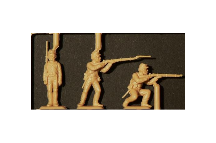 Model Kit figurky 6014 - CONFEDERATE INFANTRY (AMERICAN CIVIL WAR) (1:72)