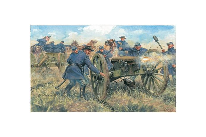 Model Kit figurky 6038 - UNION ARTILLERY (AMERICAN CIVIL WAR) (1:72)