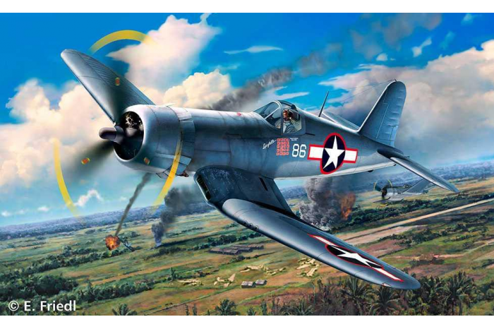 ModelSet letadlo 63983 - Vought F4U-1A Corsair (1:72)