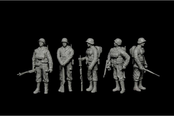 Infantry ITALERI 1/35 plastic model kit 6524 LCVP with U.S 