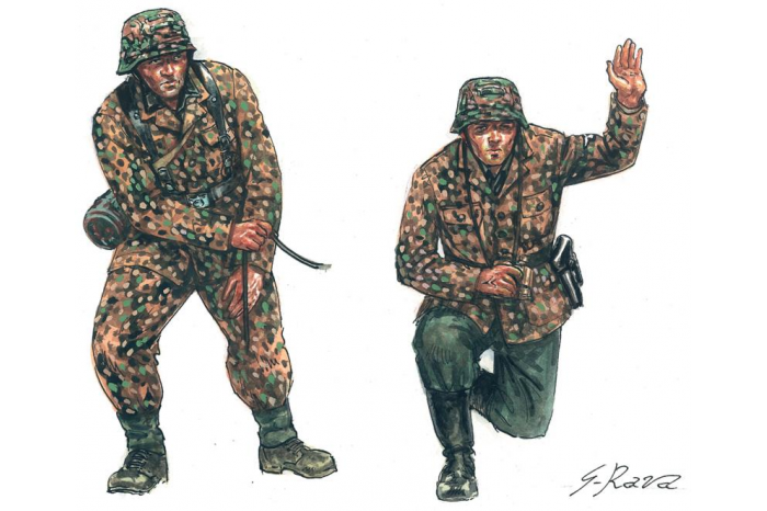 Model Kit figurky 6096 - WWII - GERMAN PAK40 AT GUN & CREW (1:72)