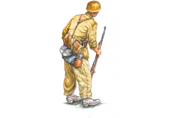 Model Kit figurky 6134 - WWII - German paratroopers (tropical uniform) (1:72)