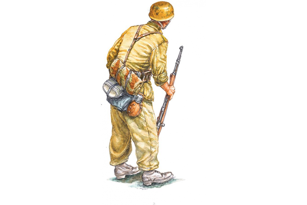 Italeri I6134 Figurines German Paratroopers in Tropical Uniform on 1 72 for sale online 