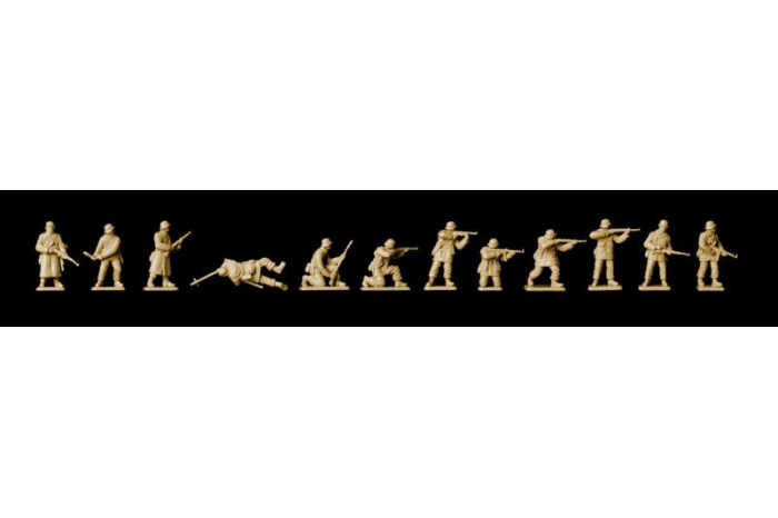 Model Kit figurky 6151 - WWII - GERMAN INFANTRY (Winter Uniform) (1:72)