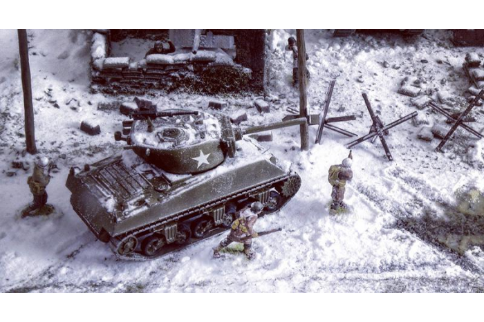 Model Kit diorama 6113 - BATTLE OF BASTOGNE (1:72)