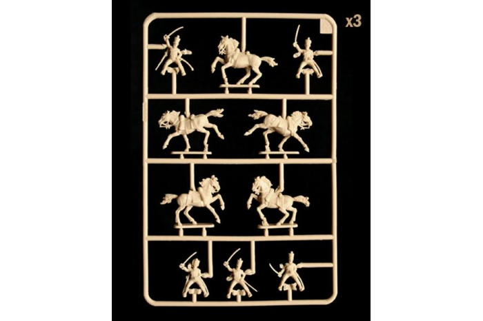 Model Kit figurky 6080 - NAPOLEONIC WARS - FRENCH LIGHT CAVALRY (1:72)