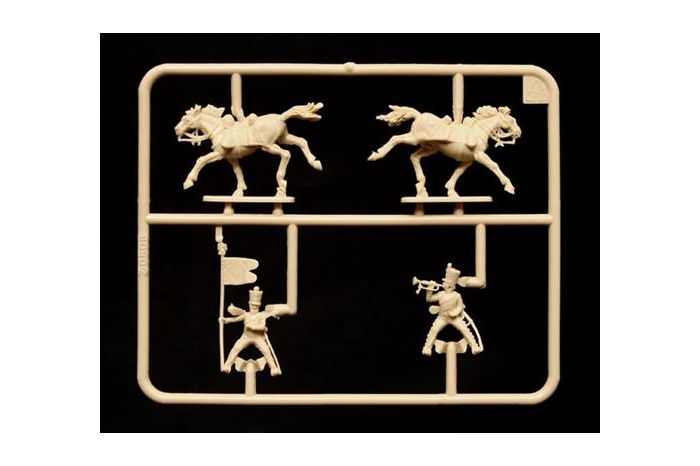 Model Kit figurky 6080 - NAPOLEONIC WARS - FRENCH LIGHT CAVALRY (1:72)