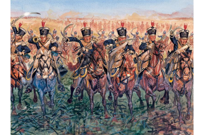 Model Kit figurky 6094 - NAPOLEONIC WARS - BRITISH LIGHT CAVALRY 1815 (1:72)