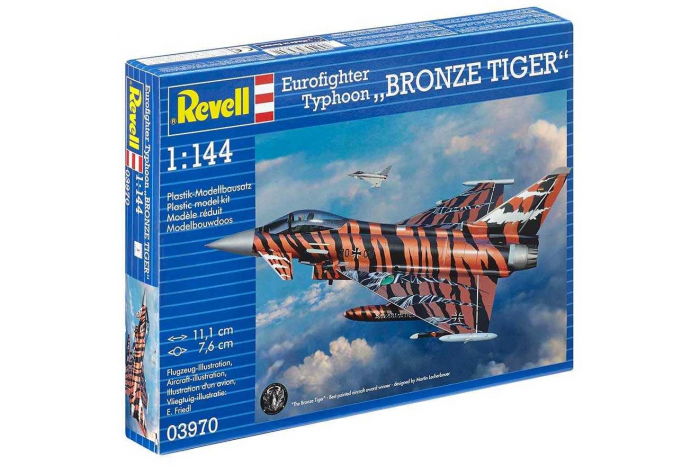 Plastic ModelKit letadlo 03970 - Eurofighter "Bronze Tiger" (1:144)