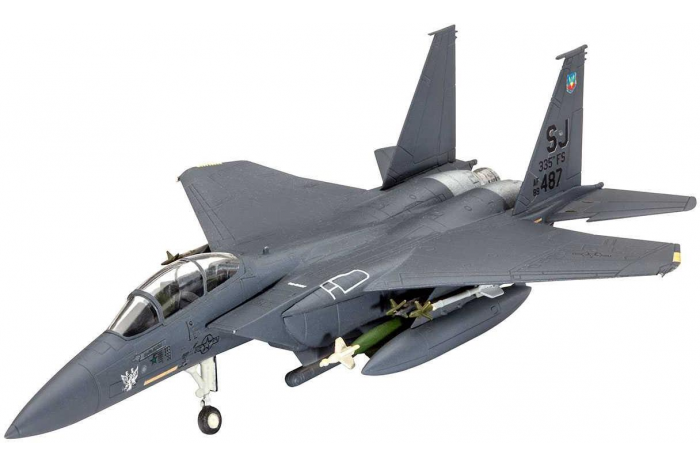 ModelSet letadlo 63972 - Model Set F-15E Strike Eagle & bombs (1:144)