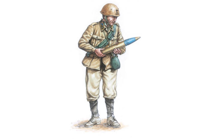 Fast Assembly military 7508 - Autocannon Ro3 with 90/53 AA gun (1:72)