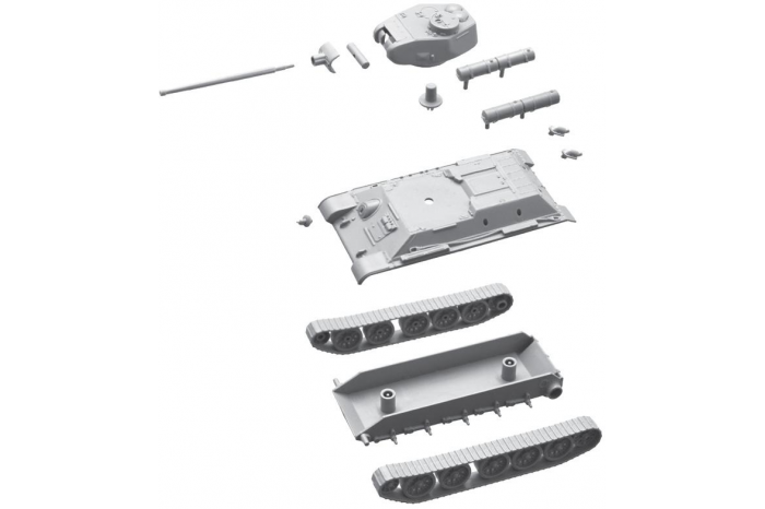 Fast Assembly tanky 7515 - T-34/85 (1:72)