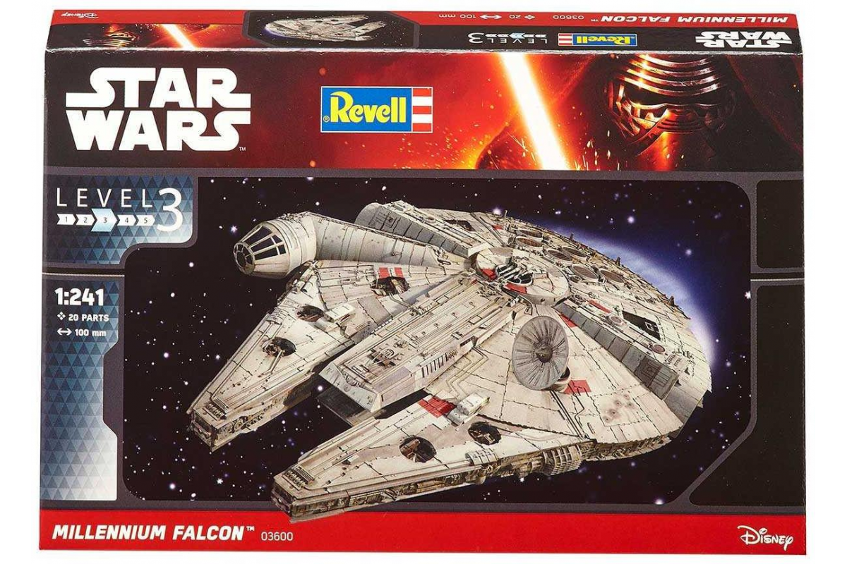 Star Wars Millenium Falcon Model Set 1:241 Plastic Model Kit REVELL 
