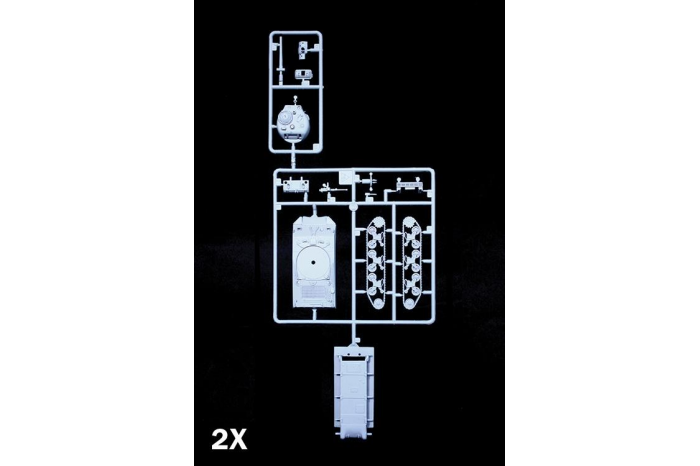 Fast Assembly tanky 7518 - M4A3 75 mm SHERMAN (1:72)