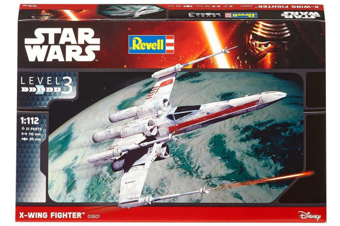 Plastic ModelKit SW 03601 - X-wing Fighter (1:112)
