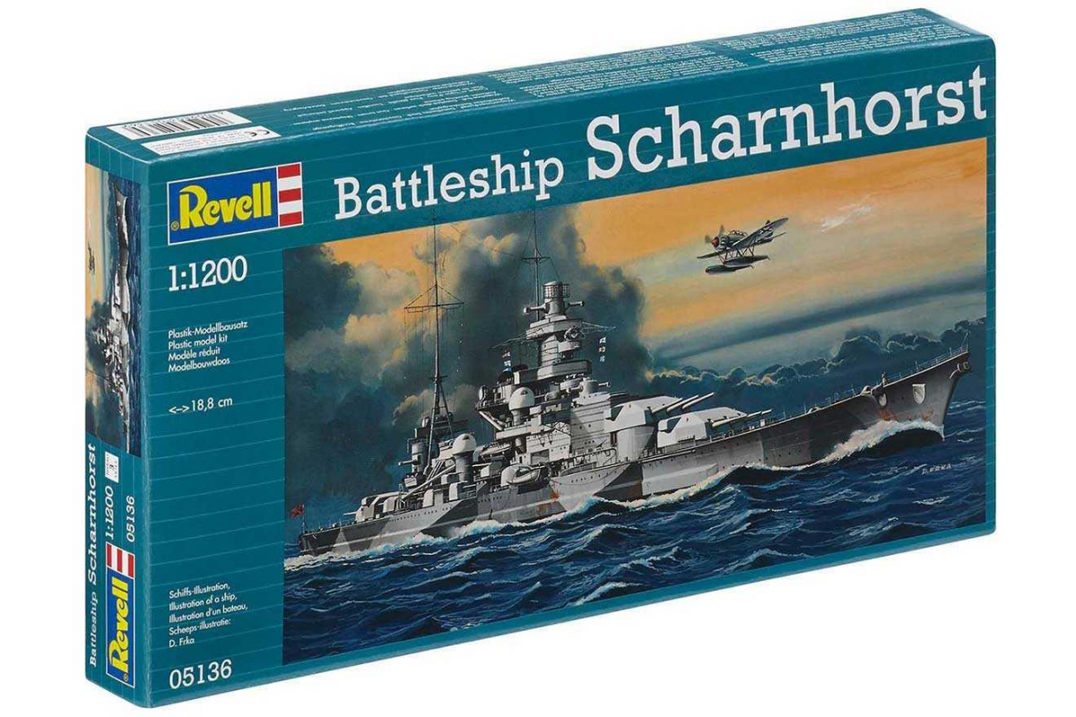 Revell Battleship Scharnhorst Model Kit 