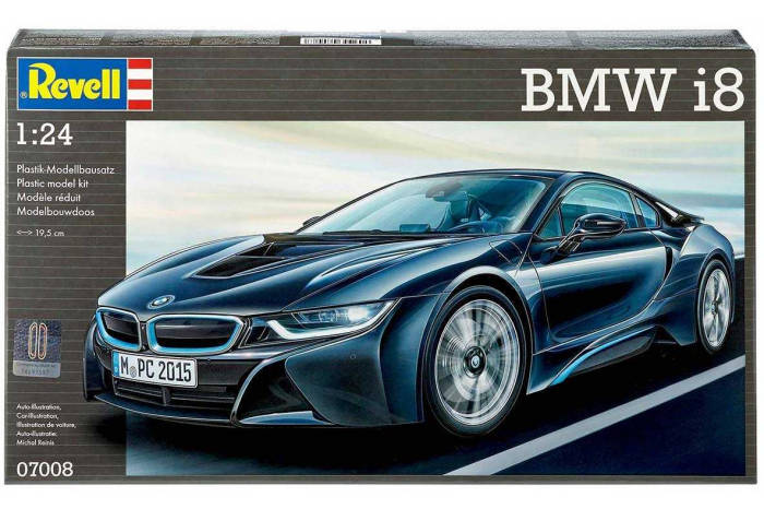 Plastic ModelKit auto 07008 - BMW i8 (1:24)
