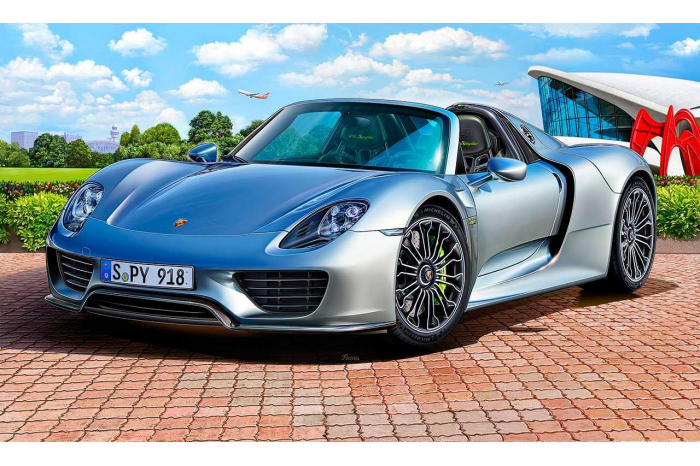 Plastic ModelKit auto 07026 - Porsche 918 Spyder (1:24)