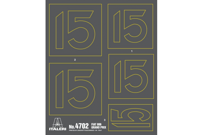 Model Kit auto 4702 - FIAT 806 GRAND PRIX (1:12)